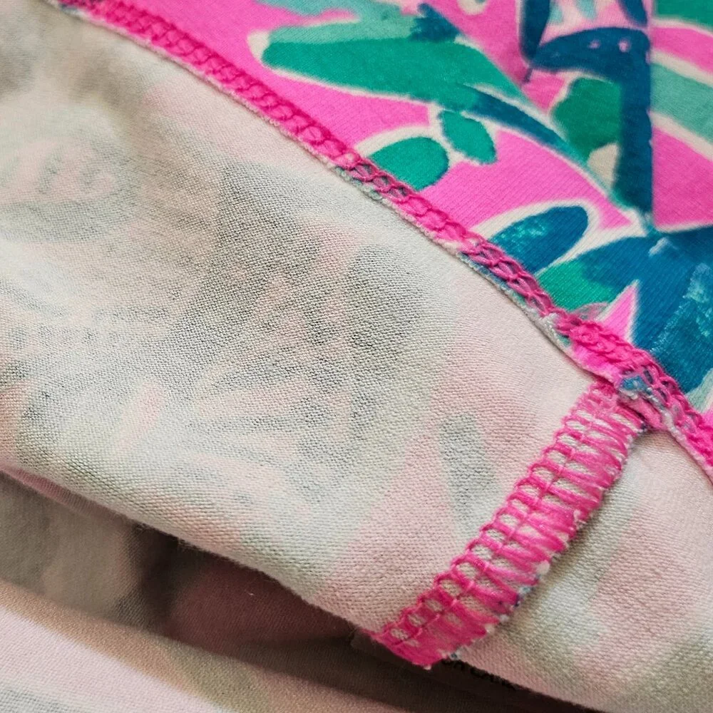 GIRL'S LILLY PULITZER  MINI SOPHIE DRESS MANDEVILLA PINK LUCKY ELEPHANT PRINT - Picture 8 of 10
